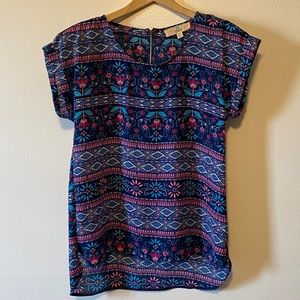 Patterned blouse